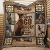 Happy Go Lucky Sunshine Horse Quilt Bed Set