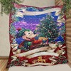 Happy Holiday Mickey Mouse Disney 123 Christmas Gifts Lover Quilt Blanket,mickey Quilt Blanket