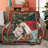 Happy Pawliday to your Furry Friend - Cozy and Cute Quilt Blanket