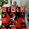 Harley Quinn Trust Me I'm A Doctor: Quilt Bedding Set with Fleece Blanket for Harley Quinn Fans