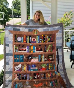 Harry Porter Books Combined Quilt Bedding Set for Literature Fans