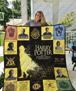 Harry Potter Alt Ending Cursed Child Quilt Blanket featuring Unique Artwork
