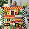 Harry Potter Collection Vector Art Quilt Blanket