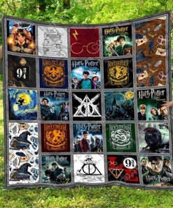Harry Potter Fan Favorite Quilt Blanket DUP