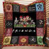 Harry Potter Friends Merry Christmas Quilt Bedding Set for Fans