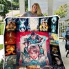 Harry Potter Quilt Blanket 0406 featuring Famous Characters