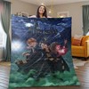 Harry Potter Ron Weasley Hermione Granger Collection Quilt Blanket for Fans