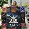 Harry Potter T-Shirt Collection Turned Into a Cozy Quilt Blanket