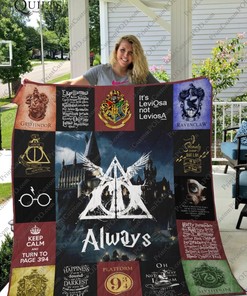 Harry Potter T-Shirt Collection Turned Into a Cozy Quilt Blanket