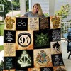 Harry Potter and Friends Quilt Blanket featuring Famous Characters