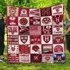 Harvard Crimson NCAA Collected Quilt Blanket for Fans