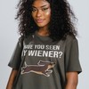 Have You Seen My Wiener Unisex Tees | Funny Dachshund Clothing | Dog Lover Shirt | Dog Quotes | Movie Character Shirts