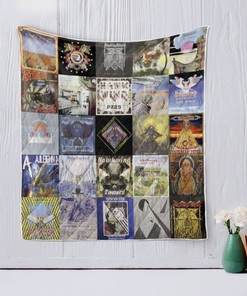 Hawkwind Vintage Quilt Blanket Bed Set Queen