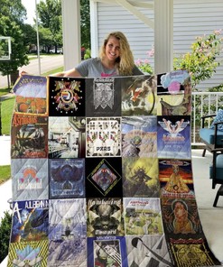 Hawkwind Vintage Quilt Blanket for Retro Lovers