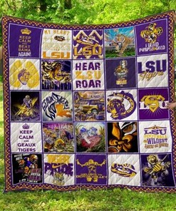 Hear the Roar of LSU Tigers with this Unique Quilt Bedding Set
