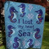 Heart for the Sea Horse Quilt Bedding Set