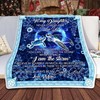 Heartfelt Message from Turtles to My Daughter: Premium Comfy Sofa Throw Blanket