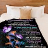 Heartwarming Grandma to Granddaughter Quilt Bedding Set with a Butterfly Hugging Design