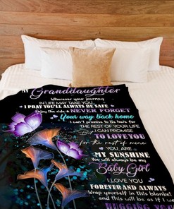 Heartwarming Grandma to Granddaughter Quilt Bedding Set with a Butterfly Hugging Design