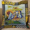 Heartwarming Monarch Butterfly Themed Quilt Blanket Baby or Kids Bed Set