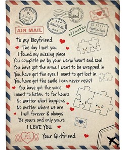 Heartwarming Quilt Blanket for Your Boyfriend - Let Him Know How Much He Means to You