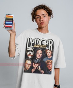Heath Ledger Merch Gift | Heath Ledger Unisex Vintage Shirt | Heath Ledger Fan Tees | Heath Ledger Homage T-Shirt