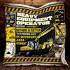 Heavy Equipment Operator P550 Quilt Bedding Set