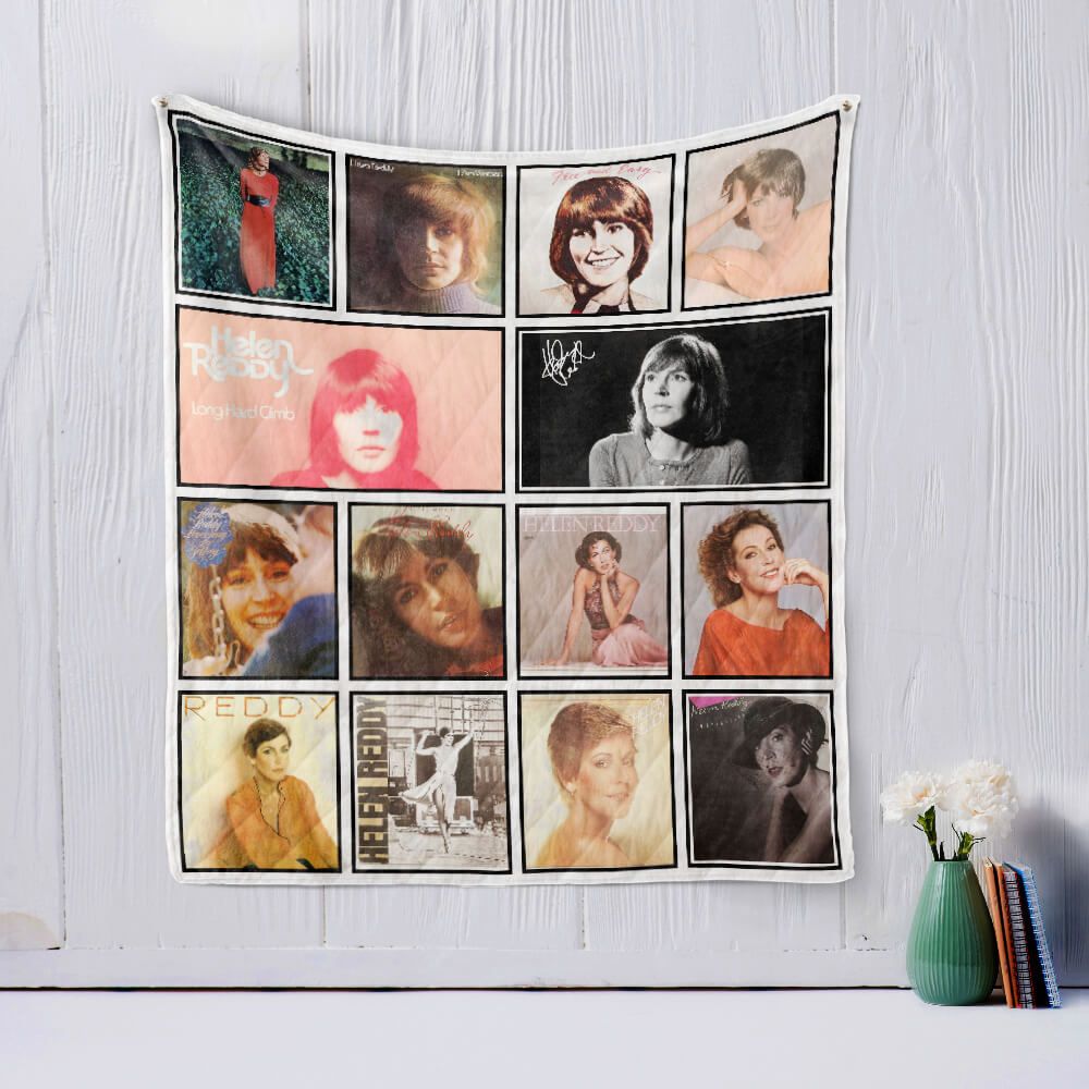 Helen Reddy Quilt Blanket - Ideal for Fans of the Singer