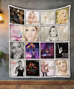 Helene Fischer Live Album Quilt Blanket for German Music Fans