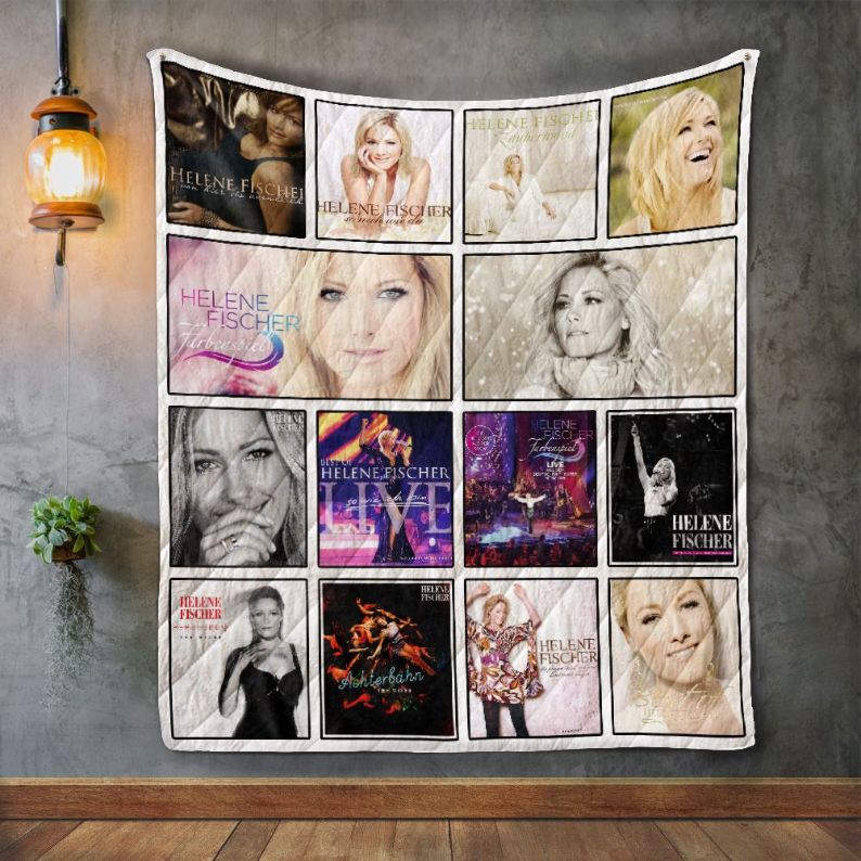 Helene Fischer Live Album Quilt Blanket for German Music Fans