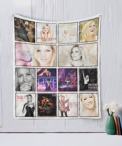 Helene Fischer Retro Quilt Bedding Set for Music Lovers