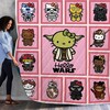 Hello Kitty Star Wars Quilt Bedding Set DUP for Fans