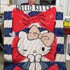 Hello Kitty fans, cozy up with this cute quilt blanket