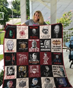 Hellraiser Inspired Halloween Quilt Blanket for Fans of the Series