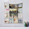 Hem Band Quilt Blanket with Unique Design and Comfortable Material