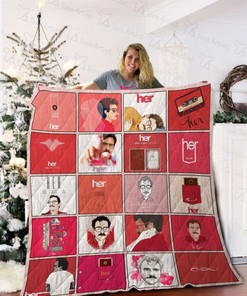 Her Christmas Gift Quilt Blanket - Celebrate the Joy of the Holidays