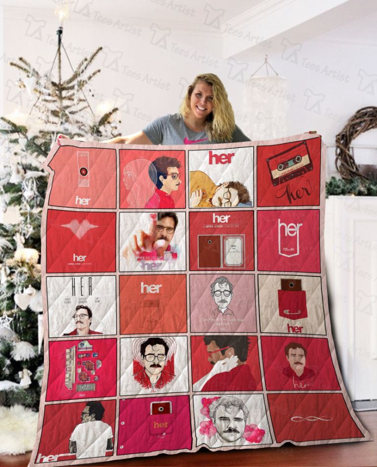 Her Christmas Gift Quilt Blanket - Celebrate the Joy of the Holidays