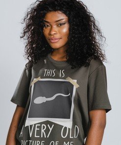 Here Is A Very Old Picture Of Me Unisex Sperm Shirt | Adult Humor TShirt | Funny Biology Tee | Funny Movie Shirts