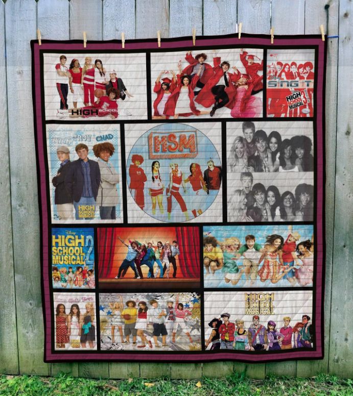 High School Musical 1 Quilt - Perfect Gifts for Musical Fans