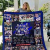 High-Quality Buffalo Bills Quilt Blanket for Fans of the Team