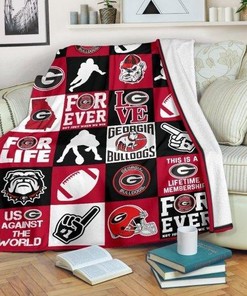 High-Quality Georgia Bulldogs Premium Blanket - Show Your Support in Style