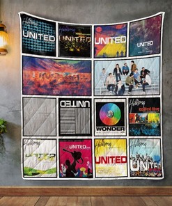 Hillsong United Music-Inspired Quilt Bedding Set for Fans