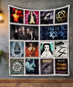 Him Band Album Quilt Blanket for Music Fans
