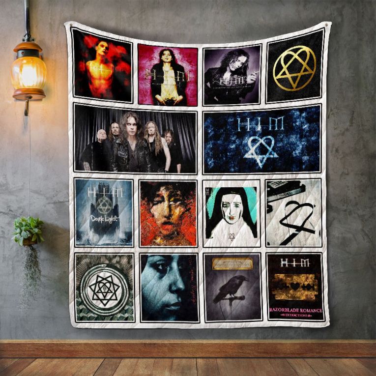 Him Band Album Quilt Blanket for Music Fans