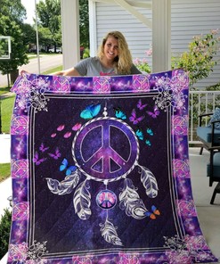 Hippie Dreamcatcher Quilt Bedding Set Vintage