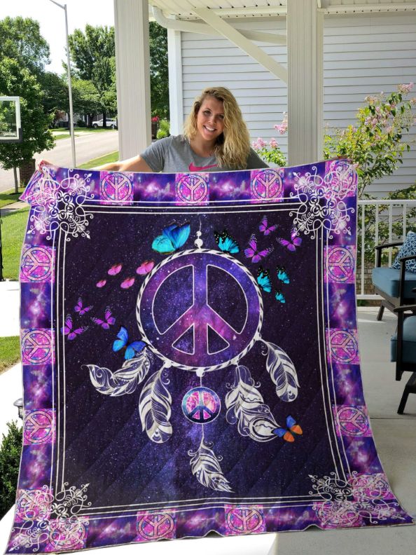 Hippie Dreamcatcher Quilt Bedding Set Vintage