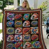 Hippie Style NCAA Florida Gators Collection Quilt Bedding Set