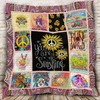 Hippie You Are My Sunshine Quilt Bedding Set for Fans of All Ages