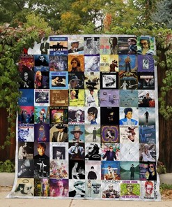 History Of Elton John Vintage Quilt Bedding Set