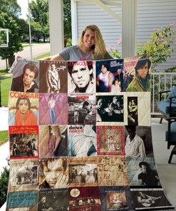 Hits Of John Mellencamp Style Collected Quilt Bedding Set - Celebrating The Best Of John Mellencamp